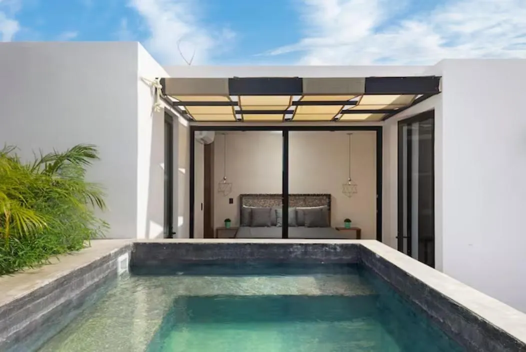 2 Floors W/Private Roof Top Pool.Near Beach&Town. Tulum Apartment